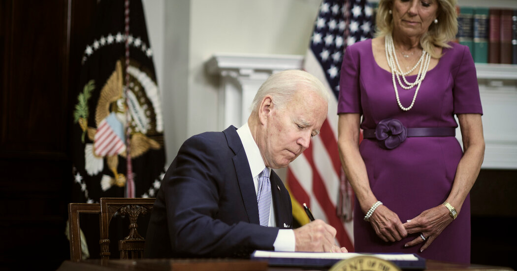 Biden signs gun safety bill into law