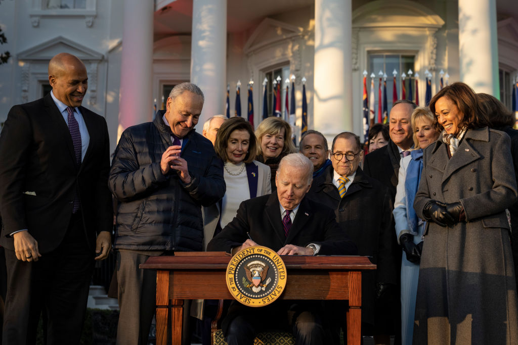 Biden signs historic same-sex marriage bill at White House